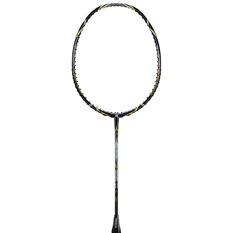 Raqueta Apacs Virtuoso Pro II perfil completo equilibrado para potencia y control en bádminton