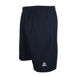 Pantalón técnico APACS 123 azul marino frontal slim fit multideporte: bádminton, tenis y pádel