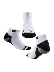 Calcetines APACS 012 Negros con algodón premium y ajuste seguro para zapatillas deportivas