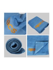 Toalla 117 en contexto deportivo, perfecta para absorber el sudor y ofrecer confort durante la actividad física