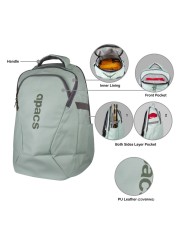 Interior Mochila APACS 339 con gran capacidad para ropa, libros o material deportivo