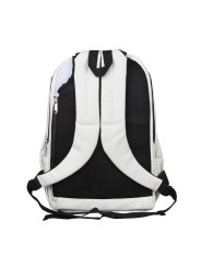 Parte trasera Mochila APACS 335 Blanca con asas acolchadas ergonómicas para transporte cómodo