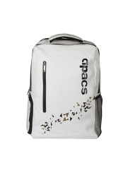 Compartimento especial Mochila APACS 336 Blanca para raquetas de bádminton organizado y seguro