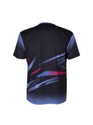 Secado rápido APACS 10152 black & purple trasera con tecnología antivaho para entrenamientos intensivos