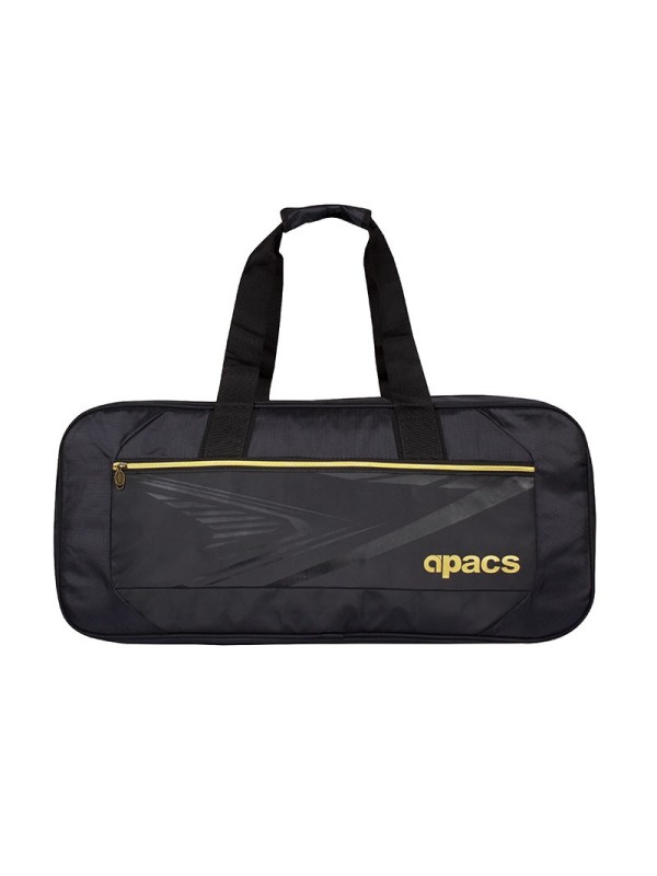 Raquetero APACS D-812 frontal multideporte para bádminton, tenis y pádel con diseño organizado