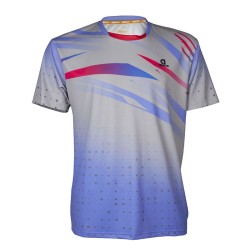 Camiseta APACS 10152 (Grey-Purple)
