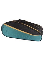 Raquetero APACS 3812 frontal premium con triple compartimento multideporte