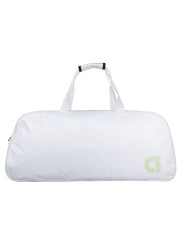 Parte posterior APACS 2203 blanco con correas acolchadas ergonómicas y respaldo ventilado