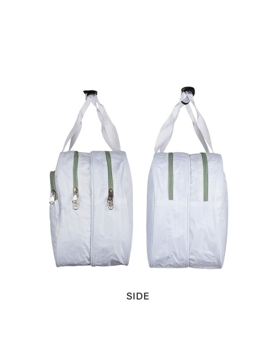 Perfil lateral APACS 2203 blanco con forro térmico plateado para protección contra calor