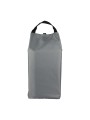Interior de bolsa APACS gris mostrando capacidad para calzado deportivo, protege contra polvo y golpes