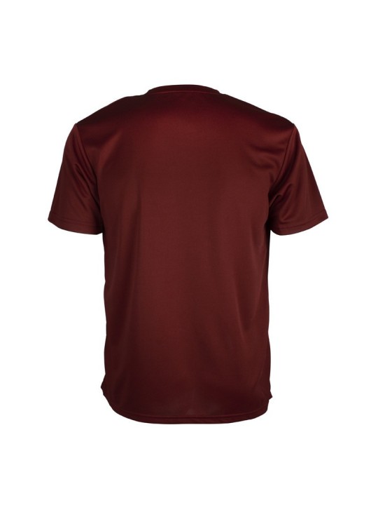 APACS 251 rojo vino trasera con panel ventilado antibacteriano y secado rápido multideporte