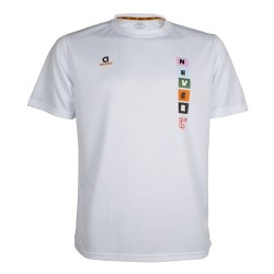 APACS 501 blanca frontal ultraligera con tecnología 4‑way stretch multideporte