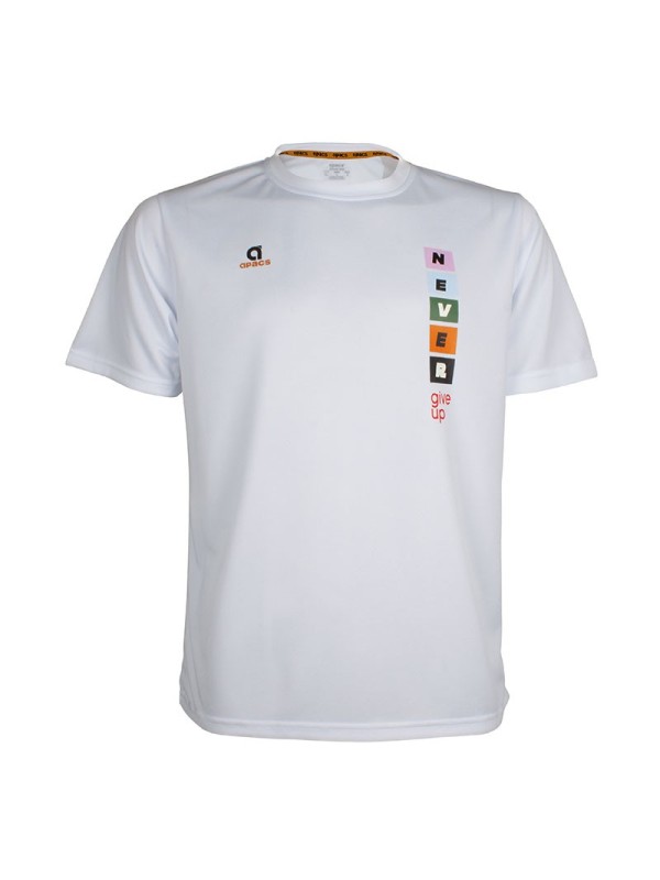 APACS 501 blanca frontal ultraligera con tecnología 4‑way stretch multideporte