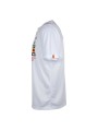 Laterales con inserciones reflectantes y costuras planas APACS 501 blanca para máxima visibilidad