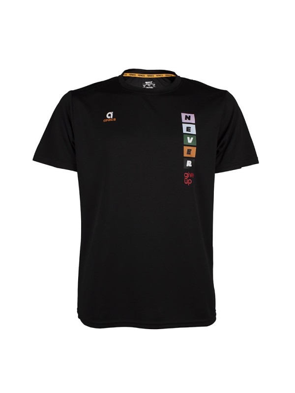 APACS 501 negra frontal ultraligera 4‑way stretch multideporte: bádminton, tenis y pádel