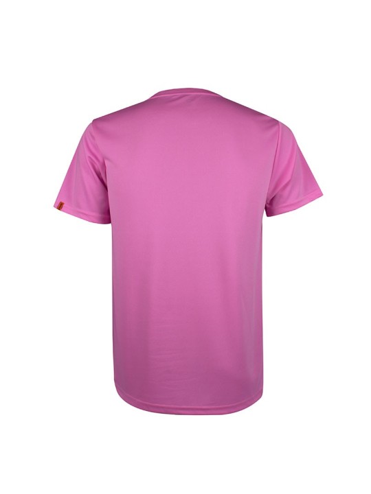 Vista trasera APACS 309 rosa corte recto transpirable para entrenamientos intensivos
